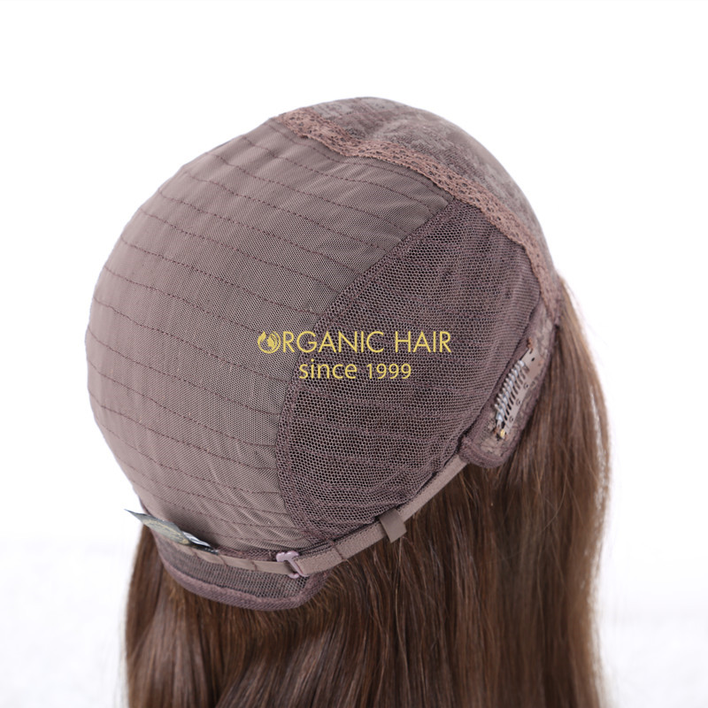 Factory price silk top jewish kosher human hair wig